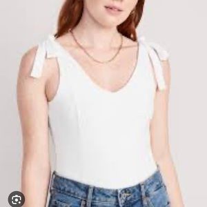 Old Navy Tie Bodysuit